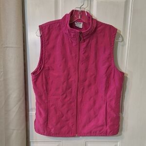 Columbia Fuchsia Quilted Vest